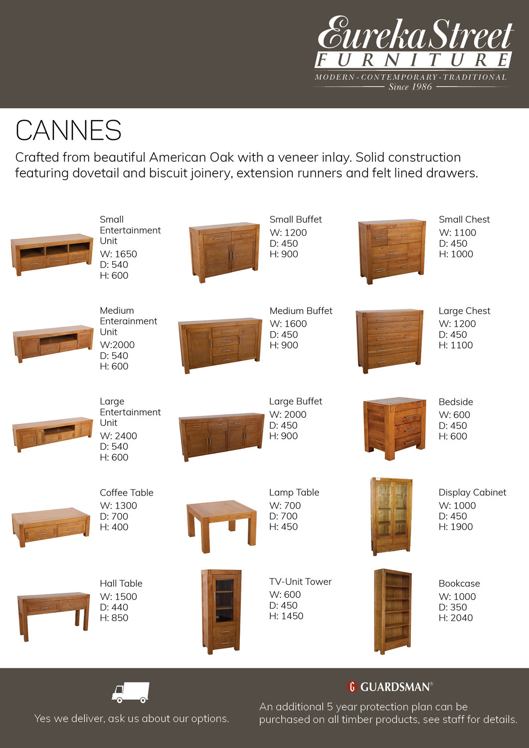 Eureka Street Furniture